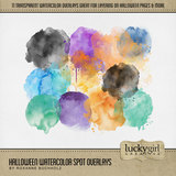 Halloween Watercolor Bundle