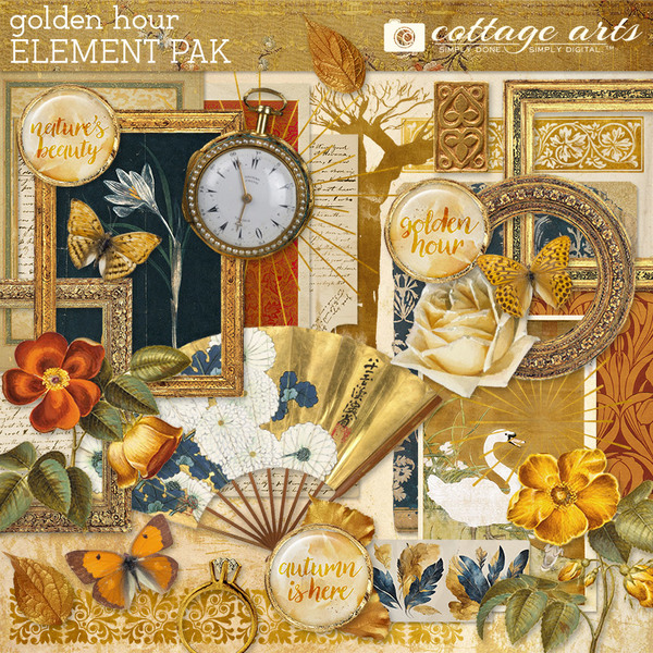 Golden Hour Collection Digital Art