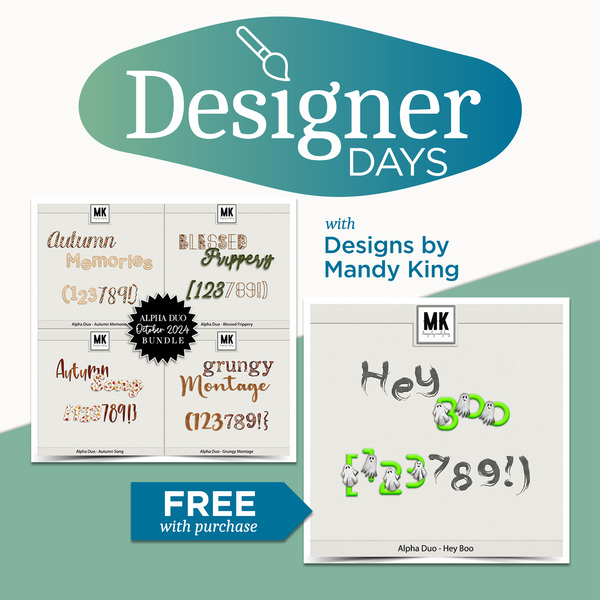 Designs by Mandy King Designer Days Exclusive Bundle 2 - October 2024