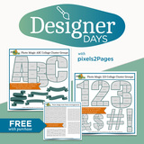pixels2Pages Designer Day Exclusive Bundle - October 2024