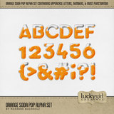 Orange Soda Pop Alpha Set