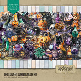 Halloween Watercolor Kit
