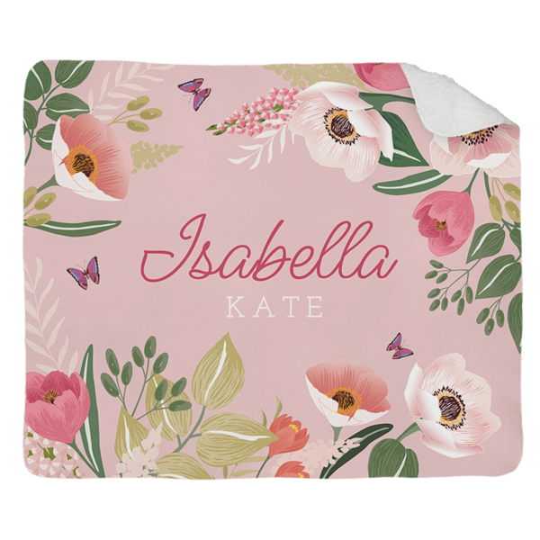 Floral Frame | Blanket | FOREVER.com
