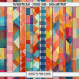 Paper Pageant - Spring Funk - Gingham Party