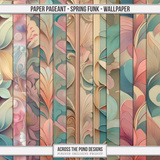 Paper Pageant - Spring Funk - Wallpaper