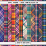 Paper Pageant - Spring Funk - Plaid Affair