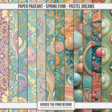 Paper Pageant - Spring Funk - Pastel Dreams