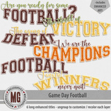 Game Day Football Enhanced Titles