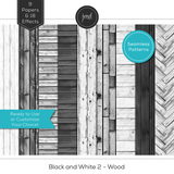 Black and White 2 - Wood