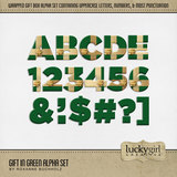 Gift in Green Alpha Set