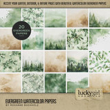 Evergreen Watercolor Papers