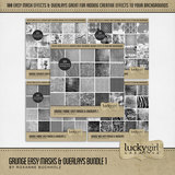 Grunge Easy Masks & Overlays Bundle 1
