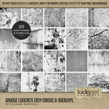 Grunge Easy Masks & Overlays Bundle 1