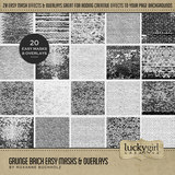 Grunge Easy Masks & Overlays Bundle 2