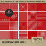 Valentine's Day Sweater Papers Bundle