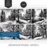 Watercolor Toolbox - Winter 2-5