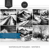 Watercolor Toolbox - Winter 2-5