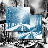 Watercolor Toolbox - Winter 2-5