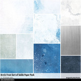 Arctic Frost Sort of Solids Paper Pack