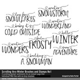 Scrolling thru Winter Brushes and Stamps 01