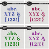 Colorful Foil Alpha Bundle
