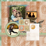 Fun with Friends Pre-designed Page 1