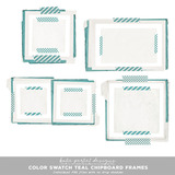 Color Swatch Teal Scrapbook Bundle