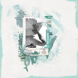 Color Swatch Teal Scrapbook Bundle