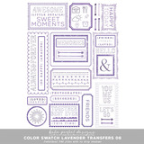 Color Swatch Lavender Transfers 06