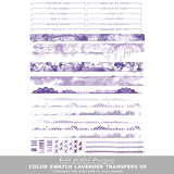 Color Swatch Lavender Transfers 05
