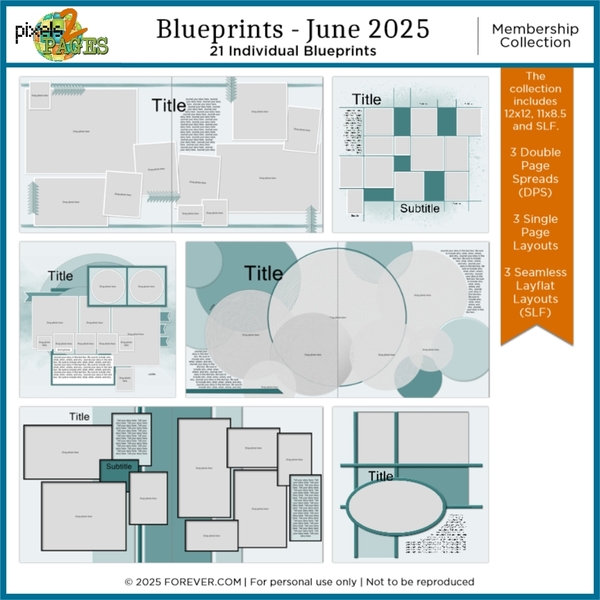 Blueprints June 2025 Digital Art