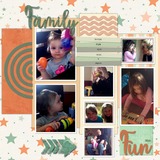 Pattern Potluck - Creamy Peach & Pale Mint Bundle