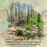 Pattern Potluck - Creamy Peach & Pale Mint Bundle