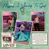 Pattern Potluck - Creamy Peach & Pale Mint Bundle