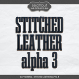 AlphaMania - Stitched Leather Alpha Bundle