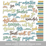 Vintage Artistry Wherever Scrapbook Bundle 02