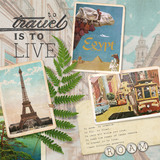 Globetrotter Pre-designed Page