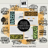 The Scrapbook Factory - April 2025