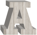 Wooden 3D Alpha Bundle