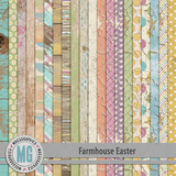 Farmhouse Easter Wood Papers