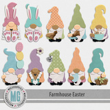 Farmhouse Easter Gnomes