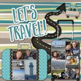 Travel Enhanced Photo Collages