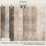 Whispers Of The Past - The Worn Paper Collection #1