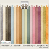 Whispers Of The Past - The Worn Paper Collection #1