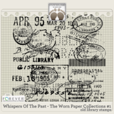 Whispers Of The Past - The Worn Paper Collection #1