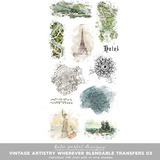 Vintage Artistry Wherever Blendable Transfers 03