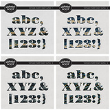 Vintage Starry Night Alpha Bundle