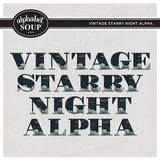 Vintage Starry Night Alpha
