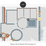 Daily Life & Denim EZ Clusters 4
