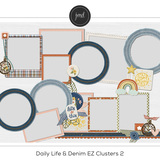 Daily Life & Denim EZ Clusters 2